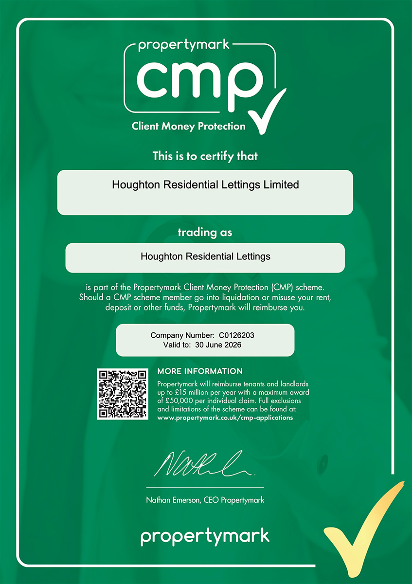 Client Money Protection Certificate